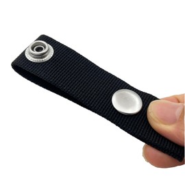 Boat Cover Snap Extender -Brass Heavy Duty snap and Thickened Webbing - Extension Size, Built in Finger Loops. Extend The Life of Your Boat top Canvas! (6, 2" in)