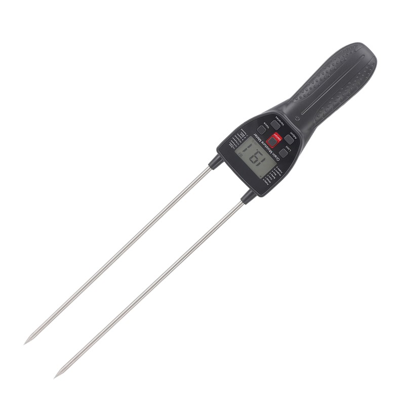 Grain Moisture Meter Tester Portable Digital with Voice Probe 300mm