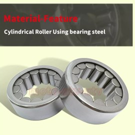 JINFANNIBI Rear Wheel Axle Bearings & Seal Kit LH & RH for Isuzu Ascender Hummer H3 #513067