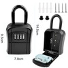 Noxtioanip Key Safe with Number Code, Key Safe 4 Digit