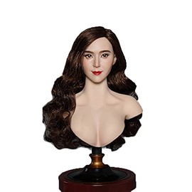 Phicen 1/6 Female Head Sculpt with Hair for 12" Female Body (C)
