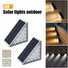 Uni PNR Solar Stair Lights Outdoor, 12 Pack Outdoor Solar