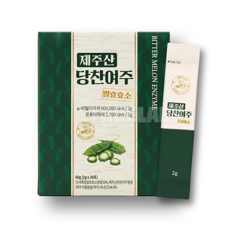 1 box of Jeju sweet bitter melon fermentation enzyme /