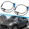 A ABSOPRO ABS Wheel Speed Sensor 34526756384 Black Pack of