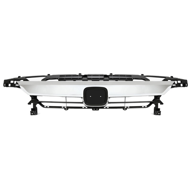 HECASA Front Grille Compatible with 2021-2022 Honda Accord Grill Chrome
