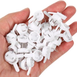 MILISTEN 100 Pieces Invisible Hard Wall Hooks, Traceless Wall Picture Hooks, Seamless Nail Hanger for Hardware, Fixings and Hooks, Wall Mount, No Marks, Picture Frame Hangers