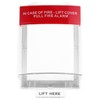 Uonlytech Alarm Switch Protective Cover Fire Screen Switch Cover Guard