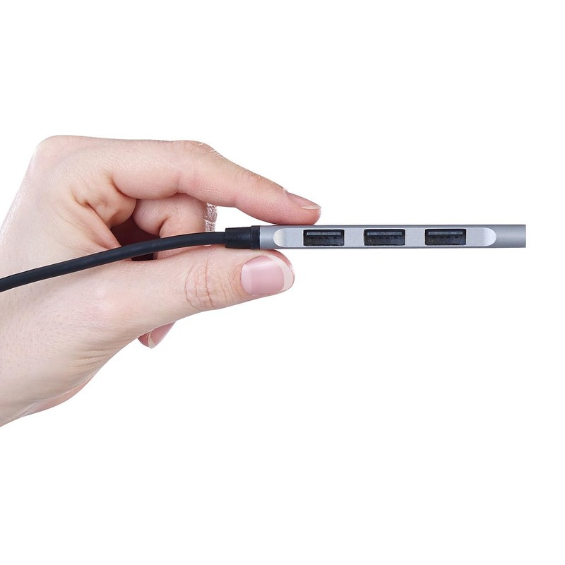 PEARL 4-Port USB C Hub Splitter 1x USB 3.0 3x