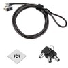 LORADAR Laptop Cable Lock - 6.7Ft Security Cable with Adhesive