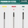 GRENPRO 10-Piece Precision Screwdriver Set, Magnetic Small Screwdrivers with Phillips,