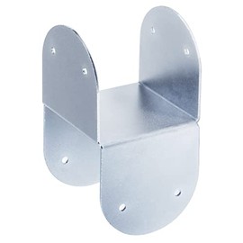 4 Pcs 4x4 Post Caps Tie Bracket,14 Gauge Post Base Steel Post Anchor Connector Steel Mounting Brackets Support for Post to Wood Deck