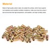 Powlankou 45 Pieces 1/4"-20 x 20mm Furniture Insert Nut, Hex