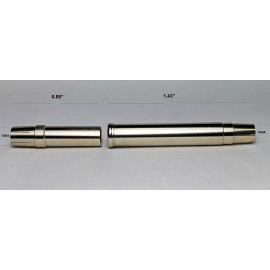 Old Fly Shop 18% NICKEL SILVER FERRULES FOR YOUR BAMBOO FLY ROD.  - 14/64