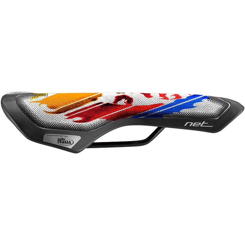 Net Custom Fec Alloy Saddle - Icon, One Size