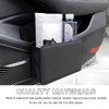 Yourkar Car Trash Can, Foldable Waterproof Leather Car Garbage Organizer