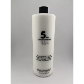 Paul Mitchell Developer 5 Vol. 1.5% Cream 33.8oz 1000ml