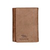 MORUCHA Designer Wallets Mens RFID Blocking Genuine Leather Trifold Wallets