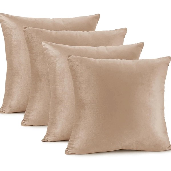 LANE LINEN Throw Pillow Inserts Pack of 4-18 x 18