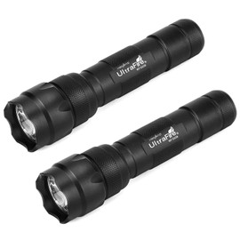 ULTRAFIRE 2 Pack Mini LED Flashlight 1000 Lumens 5 Modes Small Tactical Flashlight, Super Bright EDC Flash Light Portable Handheld Torch (Battery Not Included), WF-502B
