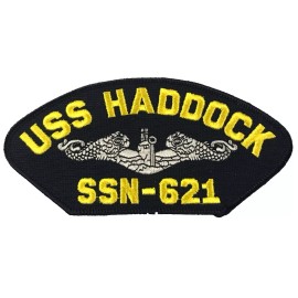 HNP USS HADDOCK SSN-621 SHIP PATCH - GREAT COLOR - Veteran Owned Business