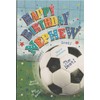 Happy Birthday Card - Nephew - Football