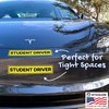 Stickios Non-Magnetic Student Driver Stickers - Removable Vinyl Decals for