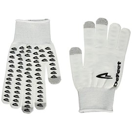 DeFeet ET Touch D-Logo White Touchscreen Gloves, Medium