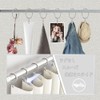 Curtain Ring Clips, Inner Diameter 1.5 inches (38 mm), 20