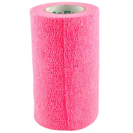 Cohesive Flexible Bandage Wrap, 4" x 5 Yards – Self-Adherent, Breathable & Stretchable Wrap for Wound Care & Support