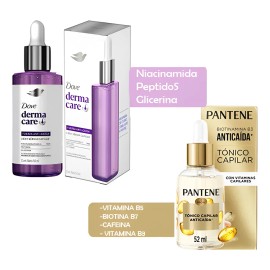Tratamiento Dove Anti-caida Serum + Pantene Anticaida Serum