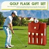 Golf Flask Gift Set 7 oz Stainless Steel Golf Flask
