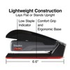 Staples 1798852 One-Touch Desktop Stapler Full-Strip Capacity Gray/Black/Red (44425)