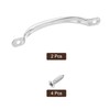 sourcing map Stainless Steel Door Pull Handles, 2Pcs 120mm/4.72" Long