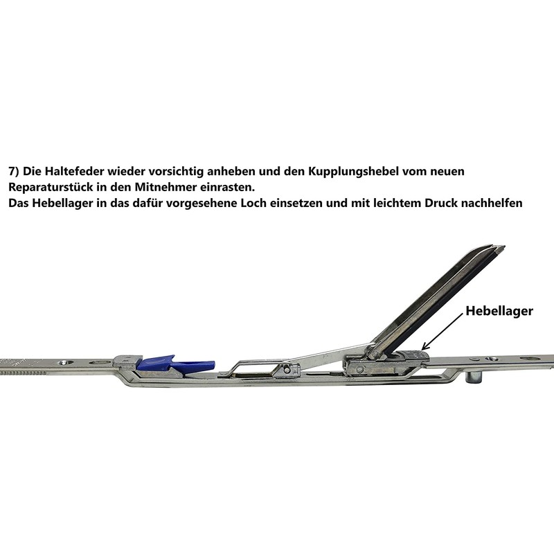 Winkhaus GASK GASM Front Wing Gear Lever Repair Kit (Lever