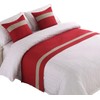 Lightolife Modern Bed Runner Decorative Bed End Scarf for Home