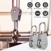 DBREAKS Stainless Steel Pulley, Rope Block with 25 mm Roller,