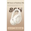 BYDGUMEI L50 Noise-Cancelling Headphones, Wireless Over-Ear Bluetooth Headphones, 50-Hour Playback