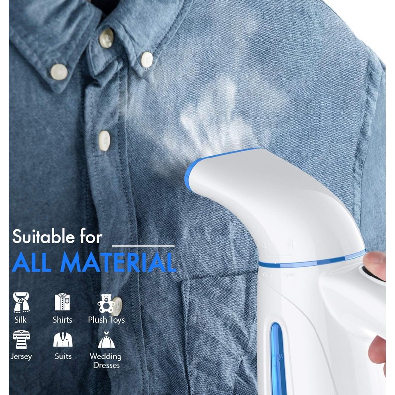 OGHom Steamer for Clothes, Handheld Clothing Steamer for Garment, 240ml