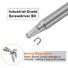 sourcing map 2pcs Square Screwdriver Bit SQ2 1/4" Hex Shank