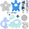 Dodo Babies Teething Toy & Pacifier Clip Set – Silicone