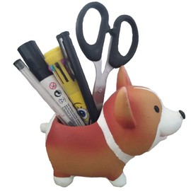 Corgi Planters for Succulents Small Flowerpot Cute Succulent Planter Bonsai Pot Pencil Holder Desk Mini Ornament