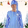 Liitrsh 3 Pcs Christmas Nightshirt Costume Cosplay Christmas Men's Pajama