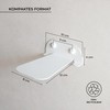 MILUKA Invisible Bookcase Wall | Set of 3 Wall Shelves