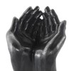 Deco 79 Polystone Hands Open Sculpture, 10" x 9" x