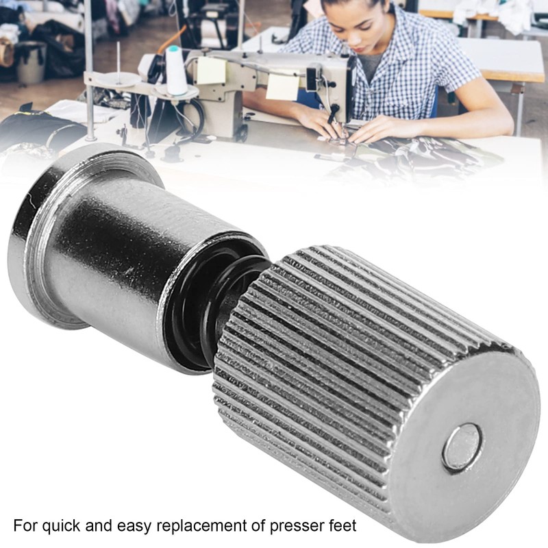 Sewing Machine Spring Foot Clamp Presser Foot Easy Change Screw