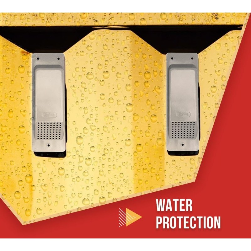 Mytee Products (4 Pack) Shipping Container Air Vent, Cross Flow