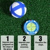 NQEUEPN Golf Slope Reader with Golf Ball Marker Hat Clip,