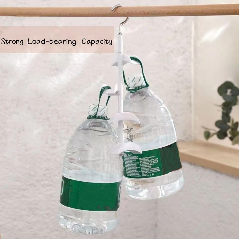 Lyellfe 3 Pack Purse Hanger for Closet, 360°Rotatable Handbag Tote