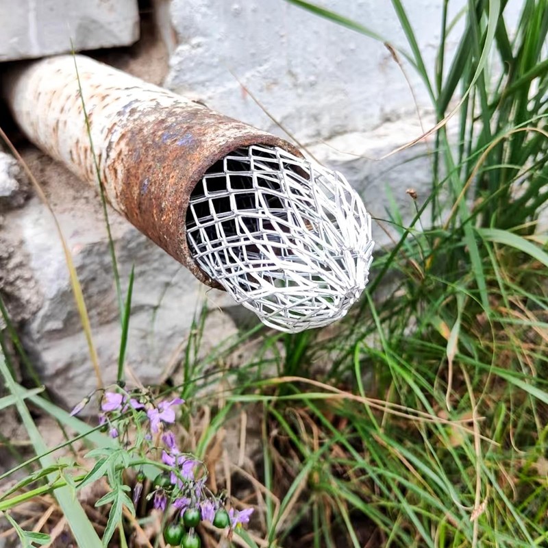 Lilaly 6 Pcs Gutter Guard Gutter Guards Downspout Guard Gutter