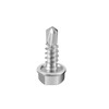 #8 x 1/2" Sheet Metal Screws 400PCS 410 Stainless Steel
